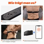 CooSpo H6M Herzfrequenzmesser Brustgurt – Bluetooth & ANT+ für Sport-Apps & Uhren – Bild 7