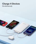 Charmast Power Bank 26800mAh – Slim Powerbank mit USB-C & 4 Ausgängen für iPhone & iPad – Bild 5