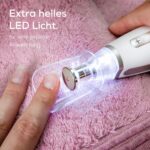 Beurer MP 62 Maniküre- & Pediküre-Set mit 10 Aufsätzen & LED-Licht – Elektrische Nagelfeile für professionelle Nagelpflege – Bild 4