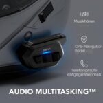 Sena Spider RT1 Mesh Kommunikationssystem – Motorrad Intercom bis 8 km Reichweite – Bild 4