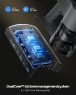 VACTechPro F02 Lite Akku Staubsauger 550W/50kPa – Kabellos mit 8-stufigem Filtersystem – Bild 4