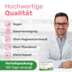 Glycowohl Vitamin B Komplex hochdosiert – 140 Kapseln mit allen 8 B-Vitaminen – Bild 5