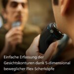 Philips Series 3000 Elektrorasierer – Nass- & Trockenrasur mit SkinProtect, Anthrazit – Bild 4