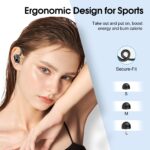 Poounur Sport Bluetooth 5.3 Kopfhörer In-Ear – 50h Akku, IP7 Wasserdicht, ENC Noise Cancelling – Bild 7