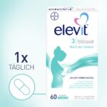 Elevit 3 Stillzeit – Nährstoffversorgung für Mutter & Baby mit Omega-3 & Vitaminen – Bild 7