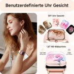 AEAC Smartwatch Damen 1.8" mit Telefonfunktion & Alexa – Fitnessuhr für iOS/Android – Bild 6