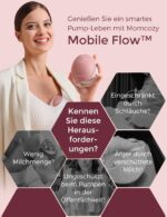 Momcozy Mobile Flow M9 Freihändige Milchpumpe – App-gesteuert, 15 Stufen, 24 mm – Bild 3