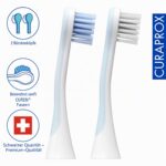 Curaprox Hydrosonic Pro 2er-Pack – Schallzahnbürsten-Köpfe für präzise Zahnreinigung – Bild 2