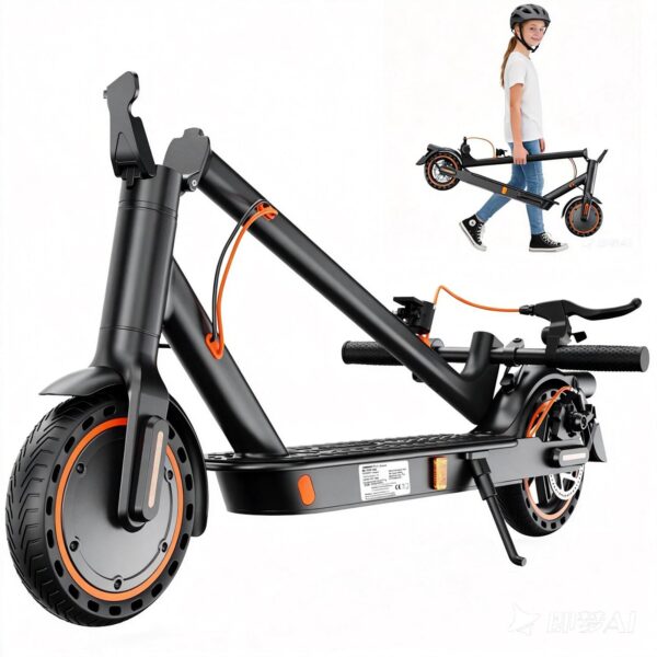 TODIMART T3 E-Scooter mit ABE – 30 km Reichweite, 350W Motor & Dualbremssystem für Erwachsene