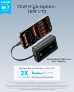 Anker Zolo Powerbank 10.000mAh 30W – USB-C Schnellladegerät für iPhone, iPad & MacBook – Bild 2