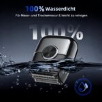 kensen Mini Foil Shaver – Elektrorasierer mit 4D-Schwebekopf & USB-C für Herren – Bild 6