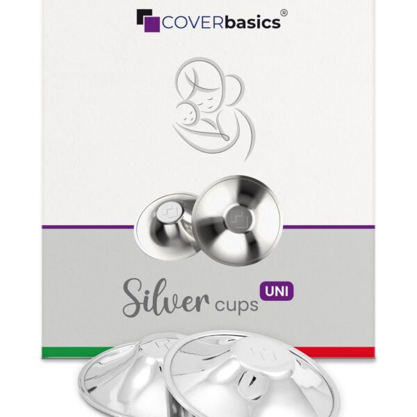 COVERbasics Silberhütchen Stillen – Schutz für empfindliche Brustwarzen im Wochenbett