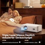 KOGATA 4K Smart Beamer mit WiFi 6 & Autofokus – Heimkino Projektor mit Netflix-App & HDR10+ – Bild 7