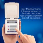 Clearblue Fertilitätsmonitor Advanced – Touchscreen mit 33 Tests für natürliche Empfängnis – Bild 12