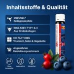 PharmaVital Alpha Peptide Collagen Trinkampullen 50 Stück – 10.000 mg SOLUGEL® für Haut & Gelenke – Bild 3