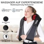 iKristin Rücken Shiatsu Massagegerät mit Wärme – 3D Deep-Massage für Nacken & Schultern – Bild 2