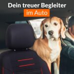 Upgrade4cars Autositzbezüge Vordersitze Schwarz Rot – Universal Schonbezüge Set – Bild 6