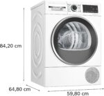 Bosch WQG235D00 Wärmepumpentrockner 8 kg – Stiftung Warentest GUT (2,2) – Bild 3