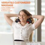 Brelley Shiatsu Massagekissen mit Wärmefunktion – Nacken- & Rückenmassage für Büro & Zuhause – Bild 4