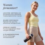 VETAIN Veganes Proteinpulver Vanille 540g – 21g Protein pro Portion mit 4 Proteinquellen – Bild 6