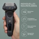 Panasonic ES-LV97 Nass-/Trockenrasierer – 5-fach Scherkopf mit Linearmotor & Station – Bild 5
