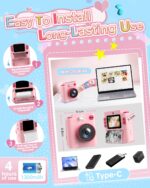 MYSTILUCK Sofortbildkamera für Kinder – 1080P HD mit Thermodruck & 32GB Speicher – Bild 7