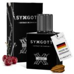 Syxgott 10/10 Extrait de Parfum für Herren – Intensiver Oud & Kirsche Duft mit Pheromonöl