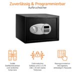 Amazon Basics Stahl-Tresor 14L mit digitaler Tastatursperre – Sicherer Schutz für Zuhause – Bild 4