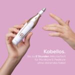 Beurer MP 64 Elektrisches Maniküre & Pediküre Set mit 10 Aufsätzen & LED-Licht – Kabelloses Nagelpflegeset für Hände & Füsse – Bild 2
