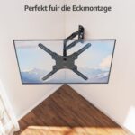 MOUNTUP TV-Wandhalterung 26-60 Zoll – Schwenkbar & Neigbar bis 35 kg, VESA 400x400 – Bild 6