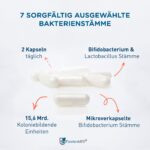 FürstenMED Bifidoflor HIT + FI – 60 magensaftresistente Kapseln mit 15,6 Mrd. Bakterienkulturen – Bild 2
