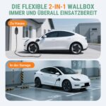 AIMILER Wallbox 11kW mit App – Mobile Ladestation 400V Typ 2 für E-Autos – Bild 6