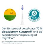 Philips Sonicare S2 Sensitive Ersatzbürstenköpfe – 6er-Pack für sanfte Zahnreinigung – Bild 10
