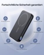 Eissix MagSafe Powerbank 12000mAh – Kabelloses Schnellladen für iPhone mit PD 22.5W – Bild 5