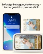 eufy Babyphone C10 – 2K HD Kamera mit 4,5" Display, Hybrid WLAN & Offline, 12h Akku – Bild 5
