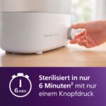 Philips Avent Dampfsterilisator SCF291/00 – Elektrischer Flaschensterilisator für Babys – Bild 3
