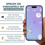 Perifit Care+ Beckenbodentrainer für Frauen mit App – Intelligentes Kegel-Trainingsgerät für Blasenkontrolle – Bild 4