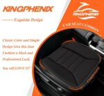 kingphenix Autositzkissen 3cm Memory Foam – Ergonomische Sitzunterlage für Auto & Büro – Bild 9