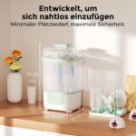 Momcozy BS04 Dampfsterilisator mit Trockner – 4-in-1 Babyflaschensterilisator für 6 Flaschen – Bild 3