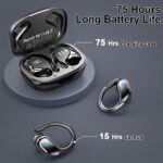 Rulefiss BX27 Bluetooth Kopfhörer Sport – 75h Akku, ENC Noise Cancelling & IP-X8 wasserdicht – Bild 3