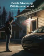 aosu 2K Solar Überwachungskamera Aussen – 360° Tracking, Farbnachtsicht & Akku – Bild 7