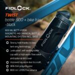 Fidlock TWIST Bottle 800 ml + Bike Base – Magnet-Fahrradtrinkflasche mit Belt-Only Technologie – Bild 4