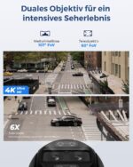 Reolink TrackMix PoE 4K Dual-Objektiv PTZ Kamera – 6X Zoom & Auto-Tracking für Aussen – Bild 2