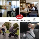 ROCKIT Kinderwagenschaukler Set – Wiederaufladbare Einschlafhilfe mit 2 Halterungen für Kinderwagen & Buggy – Bild 5