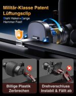 VANMASS 2026 Handyhalterung Auto Lüftung – 360° drehbar mit Militär-Standard für iPhone & Samsung – Bild 3