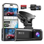 REDTIGER F7NP Dashcam 4K/2,5K Vorne & Hinten – Dual-Kamera mit STARVIS 2 & GPS