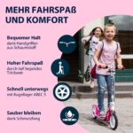 HUDORA BigWheel 205 Scooter – Aluminium-Tretroller höhenverstellbar bis 100kg – Bild 4