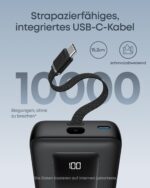Anker Zolo Powerbank 10.000mAh 30W – USB-C Schnellladegerät für iPhone, iPad & MacBook – Bild 3