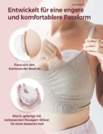 Momcozy 90 ml Milchsammler Silikon – Wiederverwendbar für Stillende Mütter, 2er Set – Bild 4