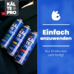 KÄLTEPRO 2in1 Klimaanlage Nachfüllset R134a – Auto-Klimagas selbst befüllen für PKW 1995-2016 – Bild 3